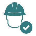 Hard hat illustration